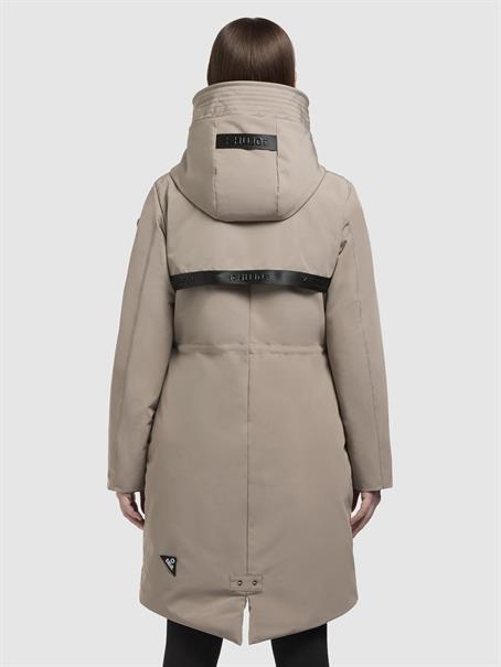 Winterjacke "Charlyn5" 123 graubeige