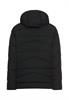 Winterjacke mit abnehmbarer Kapuze asphalt