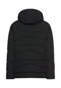 Winterjacke mit abnehmbarer Kapuze asphalt