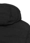 Winterjacke mit abnehmbarer Kapuze asphalt
