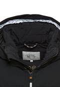 Winterjacke mit abnehmbarer Kapuze asphalt