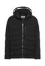 Winterjacke mit abnehmbarer Kapuze asphalt