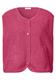 Wolloptik-Weste dark candy pink