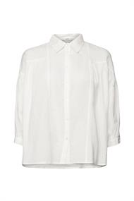 Women Blouses woven 3/4 sleeve white