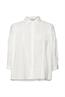 Women Blouses woven 3/4 sleeve white