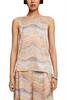 Women Blouses woven sleeveless pastel orange 3