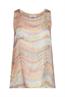 Women Blouses woven sleeveless pastel orange 3