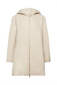 Women Coats woven regular sand 2