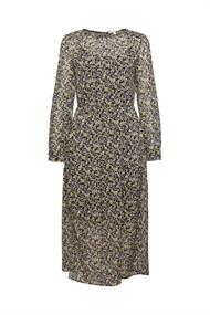 Women Dresses light woven midi black 3