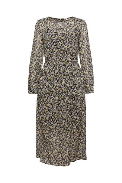 Women Dresses light woven midi black 3