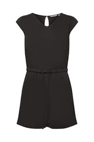 Women Overalls knitted short anthracite