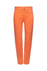Women Pants woven length service orange red