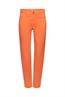 Women Pants woven length service orange red