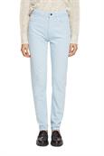Women Pants woven length service pastel blue
