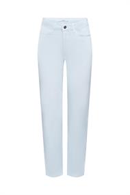 Women Pants woven length service pastel blue