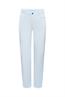 Women Pants woven length service pastel blue