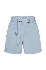 Women Shorts woven short light blue lavender