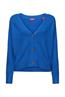Women Sweaters cardigan long sleeve bright blue 5
