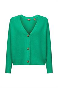 Women Sweaters cardigan long sleeve green 5