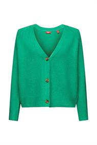 Women Sweaters cardigan long sleeve green 5