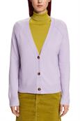 Women Sweaters cardigan long sleeve lavender 5