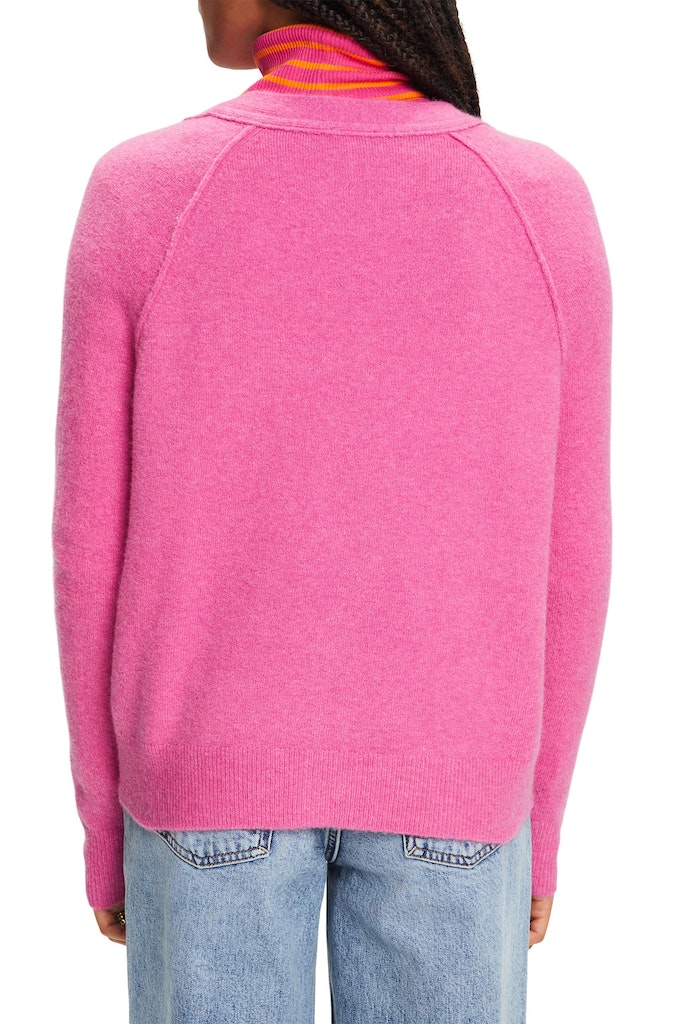 women-sweaters-cardigan-long-sleeve-pink-fuchsia-5