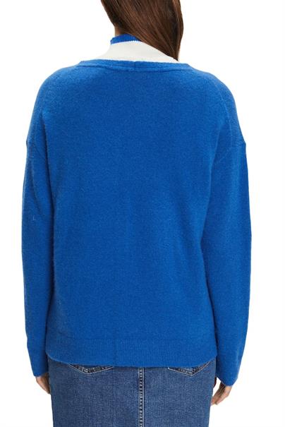 Women Sweaters long sleeve bright blue 5