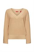 Women Sweaters long sleeve cream beige