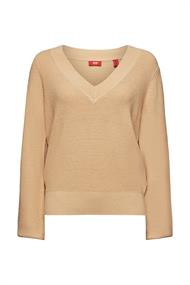 Women Sweaters long sleeve cream beige