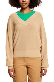 Women Sweaters long sleeve cream beige