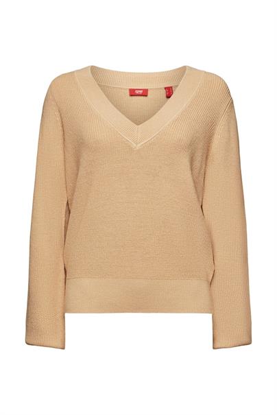 Women Sweaters long sleeve cream beige