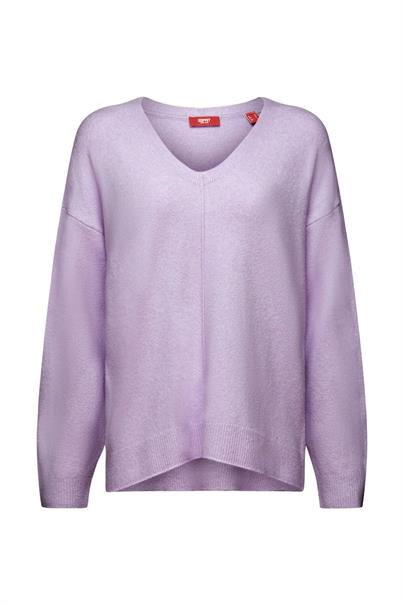 Women Sweaters long sleeve lavender 5