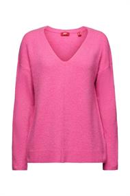 Women Sweaters long sleeve pink fuchsia 5