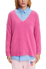 Women Sweaters long sleeve pink fuchsia 5