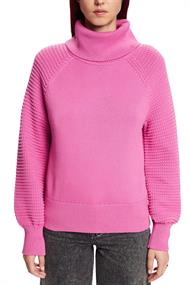 Women Sweaters long sleeve pink fuchsia