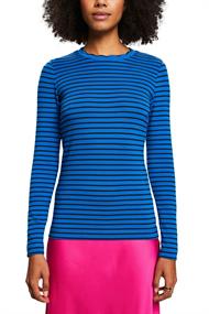 Women T-Shirts long sleeve bright blue 3