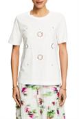Women T-Shirts short sleeve off white