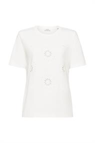 Women T-Shirts short sleeve off white