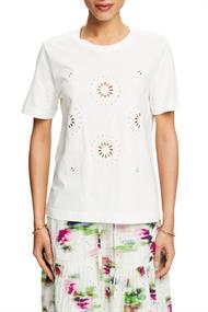 Women T-Shirts short sleeve off white
