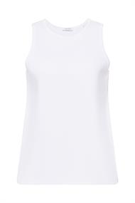Women T-Shirts sleeveless white