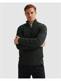 wool blend dark sea