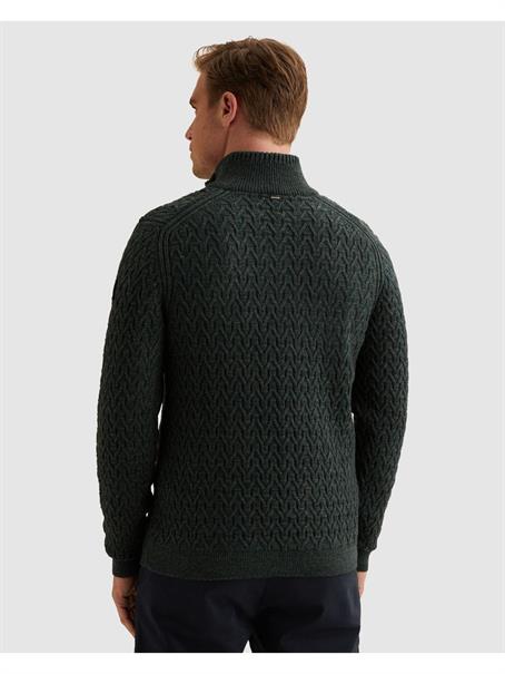 wool blend dark sea