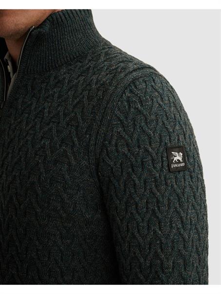 wool blend dark sea