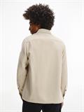 WOOL-BLEND OVERSHIRT bleached stone