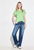 Wording T-Shirt matcha lime