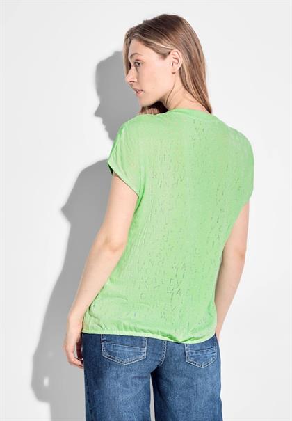 Wording T-Shirt matcha lime