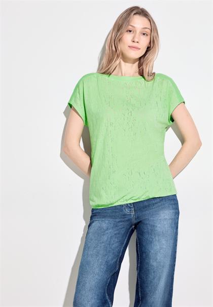 Wording T-Shirt matcha lime