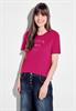 Wording T-Shirt pink sorbet