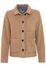 Worker Jacket aus Wolle caramell