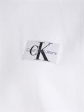 WOVEN LABEL HOODIE bright white